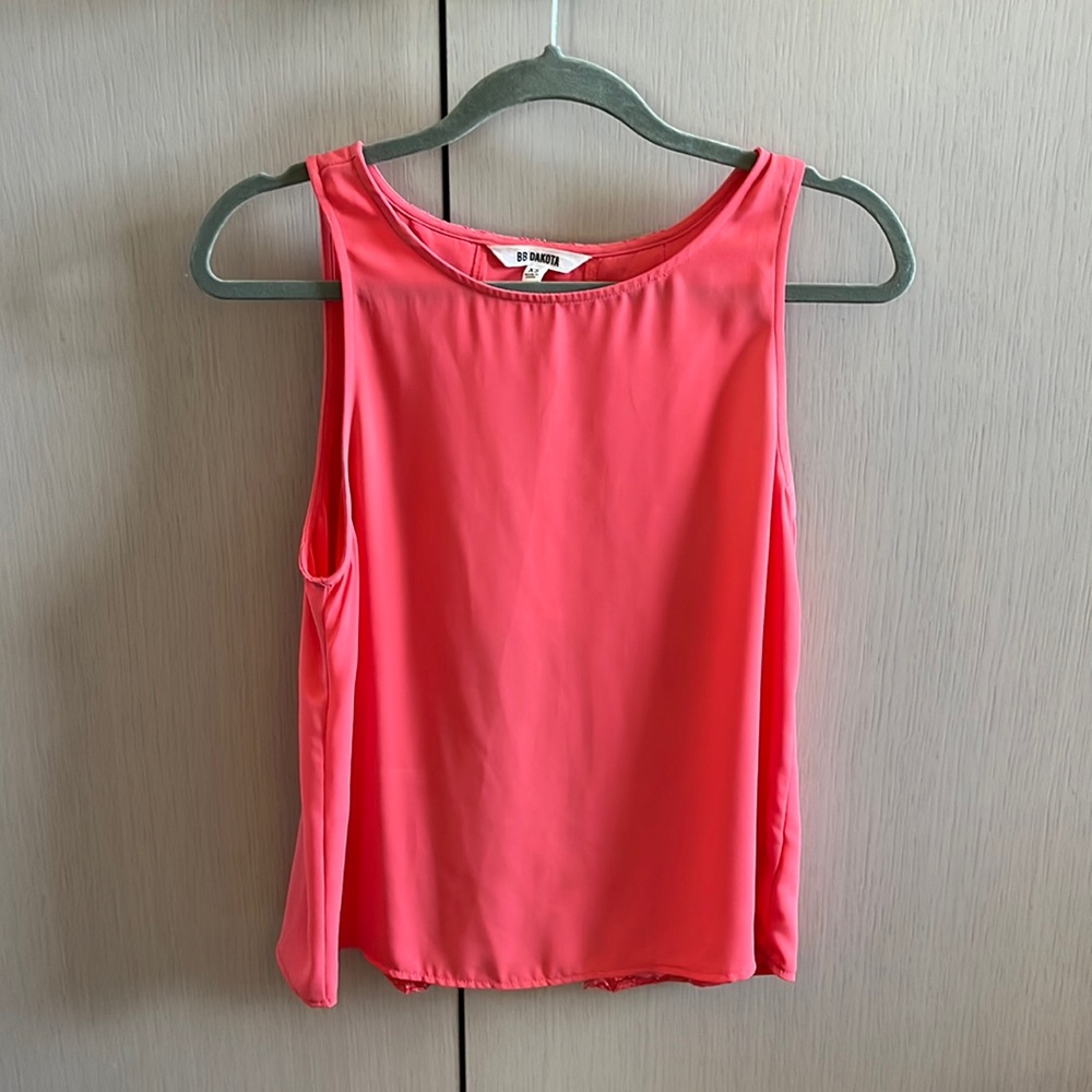 BB Dakota Sleeveless Top | Pink | Size XS